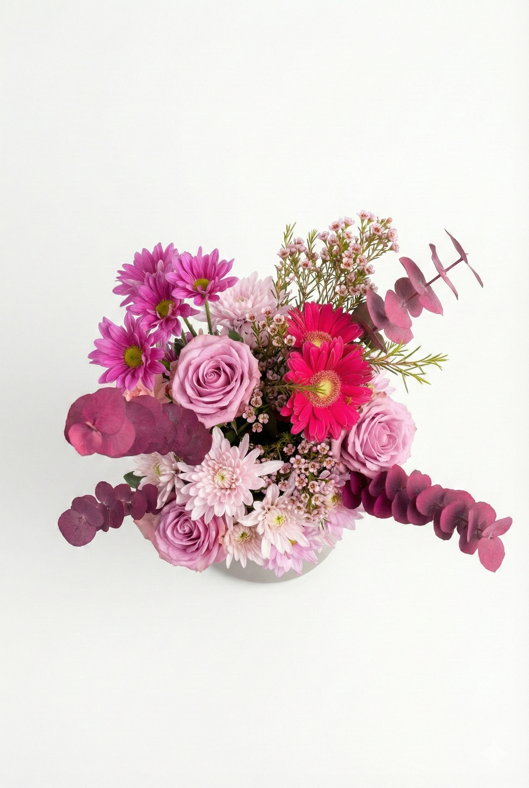 The Artisan’s Selection: The "Berry Blush" Bouquet